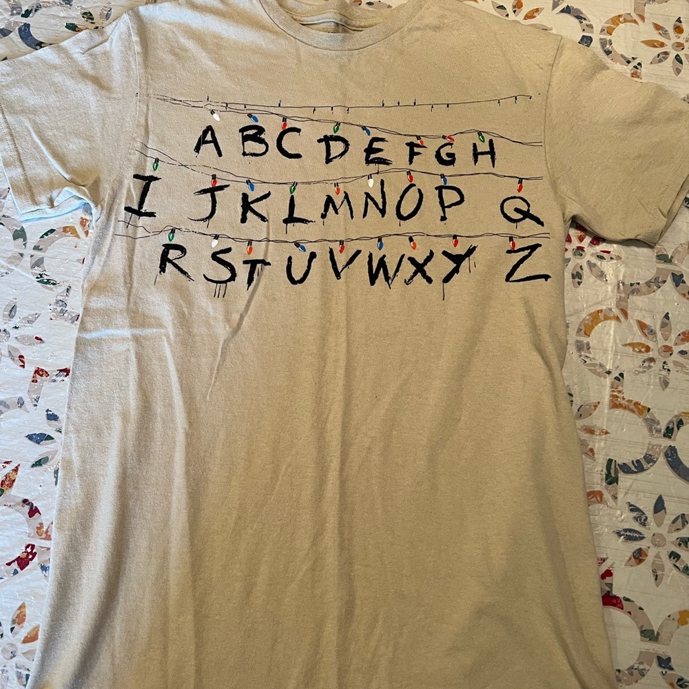 Stranger Things T shirt, child size L